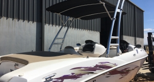 Forward facing wakeboard tower 1